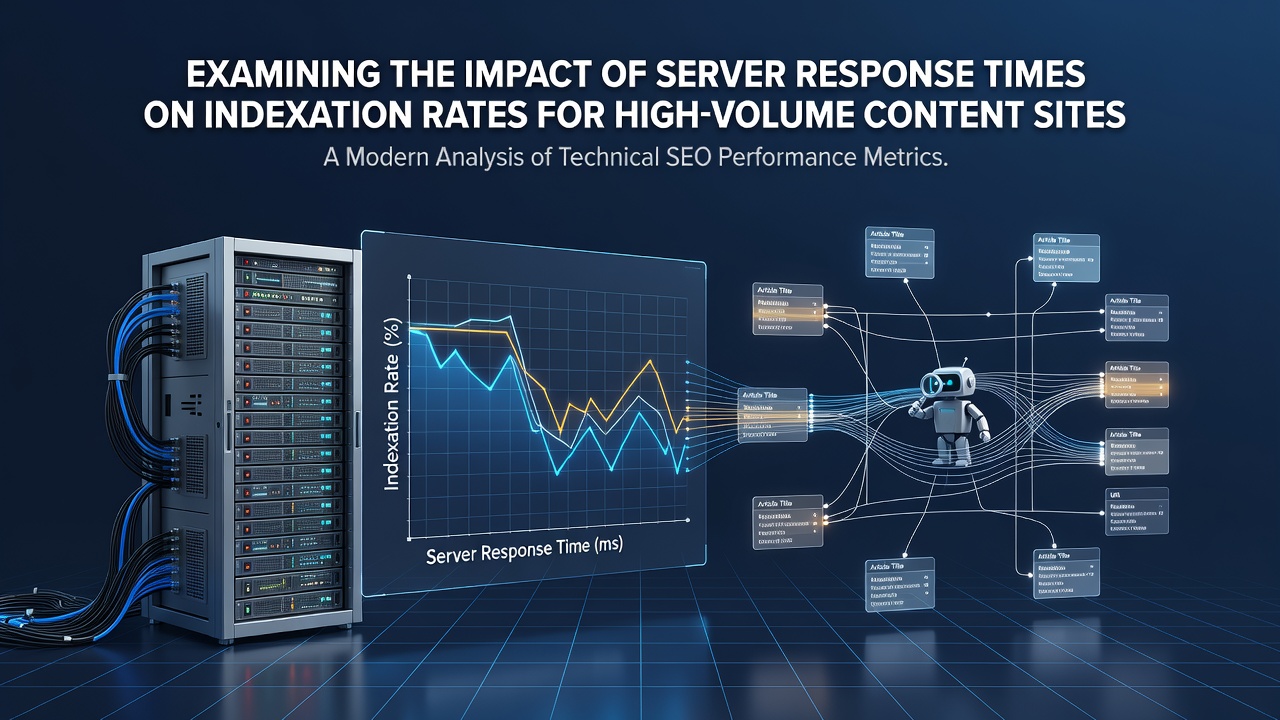 Examining the Impact of Server Response Times on Indexation Rates for High-Volume Content Sites