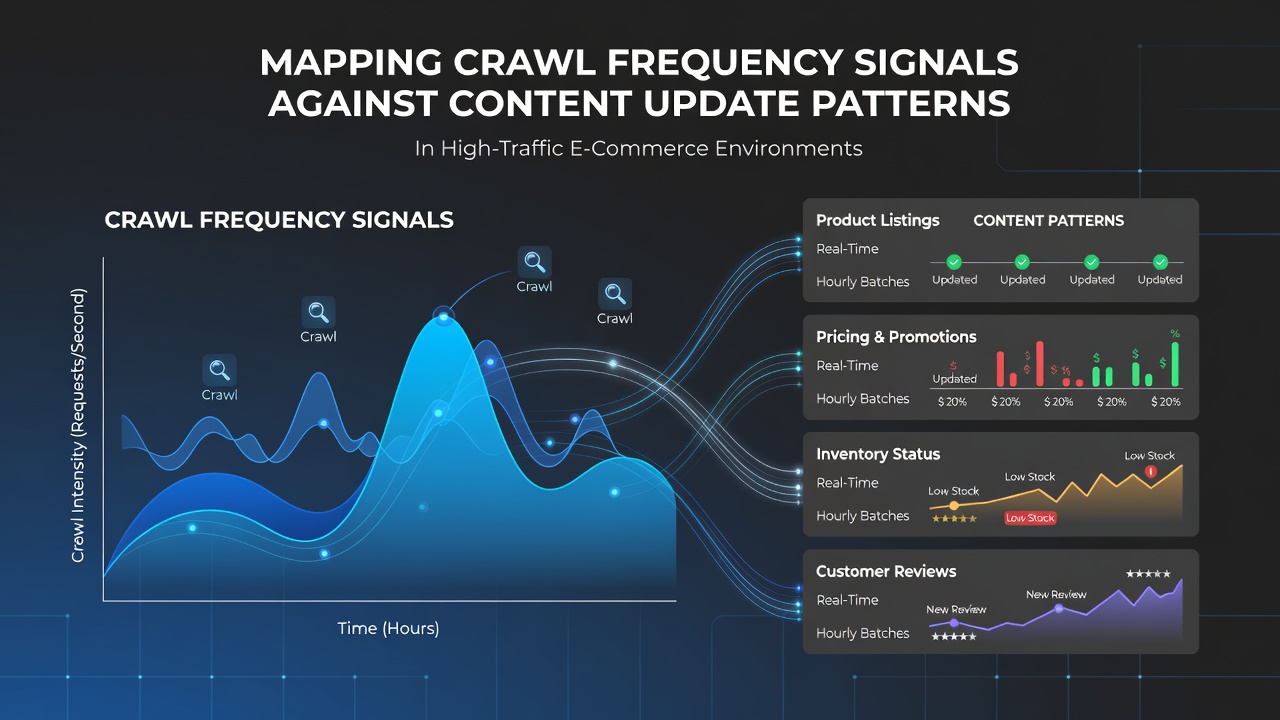 Mapping Crawl Frequency Signals Against Content Update Patterns in High-Traffic E-Commerce Environments