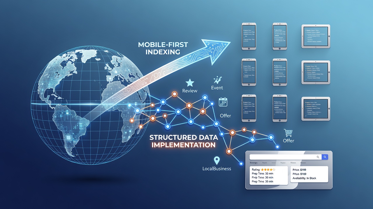 The Interplay Between Mobile-First Indexing and Structured Data Implementation in Global Websites